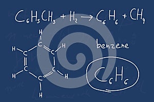 Chemistry - benzene photo