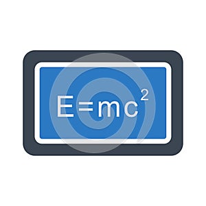 Chemistry glyph colour vector icon