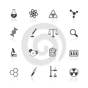 Chemistry Icons Set