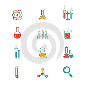 Chemistry icons