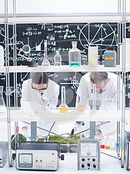 Chemistry lab analysis photo