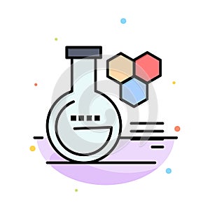 Chemistry, Lab, Chemistry Lab, Education Abstract Flat Color Icon Template