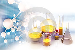 Chemistry laboratory concept