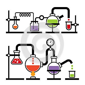 Chemistry Laboratory Infographic photo