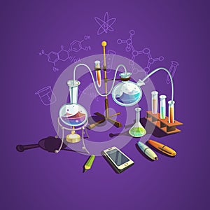 Chemistry science concept