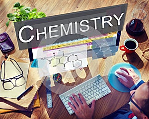 Chemistry Science Experiment Formula Concept