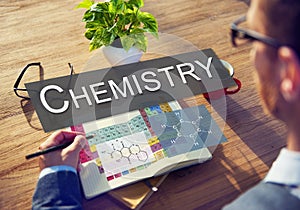 Chemistry Science Experiment Formula Concept