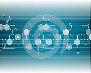 Chemistry science formula on book