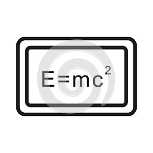 Chemistry thin line vector icon