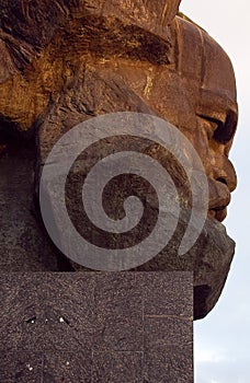 Chemnitz monument Karl Marx