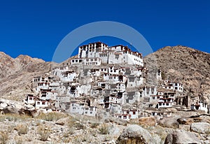 Chemrey monastery in Ladakh.