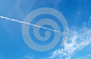 Chemtrail in the sky