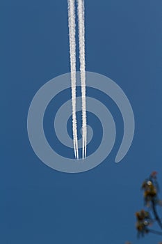 Chemtrails in the sky