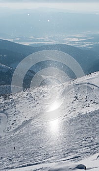 Chemtrails wow in mountains