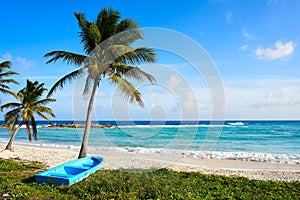 Chen Rio beach Cozumel island in Mexico