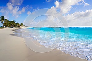 Chen Rio beach Cozumel island in Mexico photo