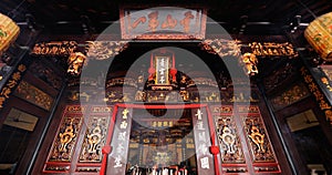 Cheng Hoon Teng Temple in Melaka. Malaysia