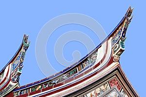 Cheng Hoon Teng temple roof, M