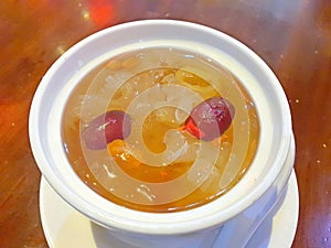 Cheng Teng, Chinese Herbal Drink Sweet Soup of Dried Fruit in Rock Sugar Syrup