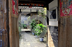 Chengdu, China: 18th Century House Courtyard