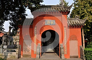 Chengdu, China: Wenshu Temple