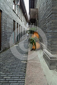 Chengdu width alley street view