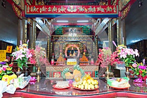 Chenghuang Temple in Taichung, Taiwan. The temple was originally built in 1889