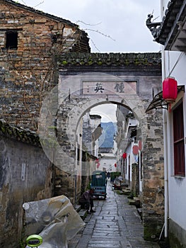 Chengkan Ancient Town Anhui Province, China