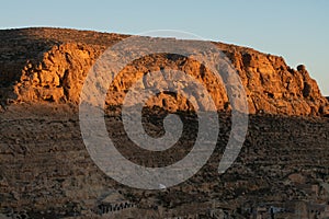 Chenini old berber town south tunisia