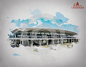 CHENNAI INTERNATIONAL AIRPORT  CHENNAI TOURIST PLACE
