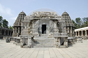 The Chennakesava Temple, is a Vaishnava Hindu temple on the banks of River Kaveri,  Somanathapura, Karnataka, India