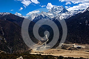 Chenrezig Peak, Yading, China