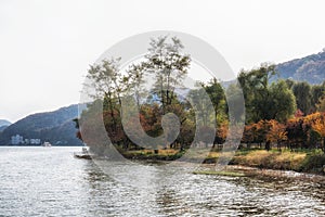 Cheongpyeong Lake view