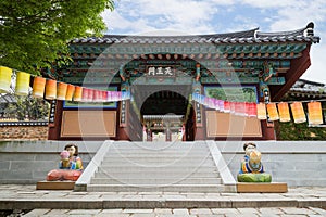 Cheonwangmun Gate of the Beomeosa Temple in Busan