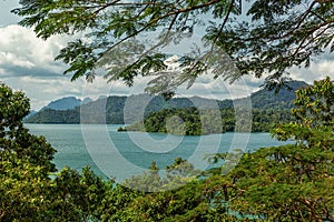 Cheow Lan Lake in southern Thailand