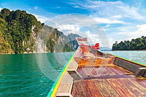 Cheow Lan lake in Thailand