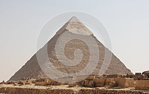 Chephren pyramid view