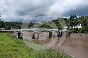 Chepstow Bridge and the River Wye photo