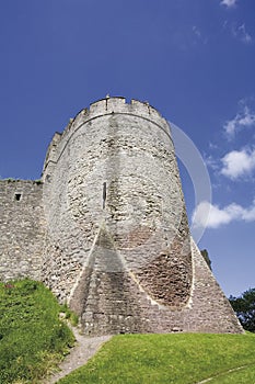 Chepstow castle monmouthside wales