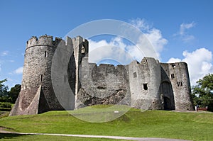 Chepstow castle Ruins