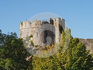 Chepstow Castle ruins in Chepstow