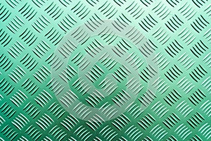 Chequer plate Green Texture