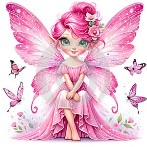 Cherish-Series: Enchanting Fairy with Sparkling Wings
