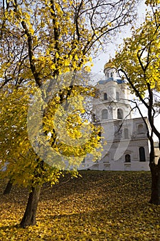 Chernihiv Collegium in  historical center of Chernihiv city. Ukraine