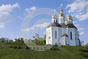 Catherine`s Church in springtime.