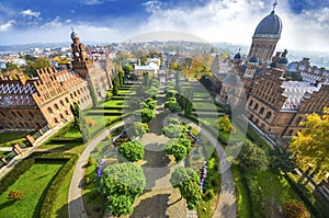 Chernivtsi National University landscape