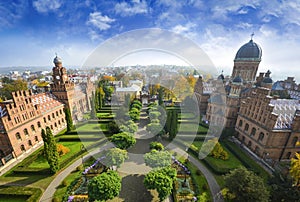 Chernivtsi National University landscape