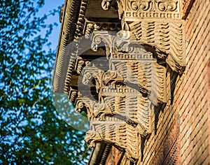 Chernivtsi National University with a very beautiful architecture