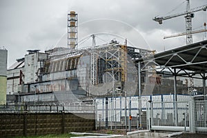 Chernobyl nuclear power station, 4-th block