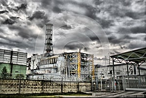 Chernobyl power station photo